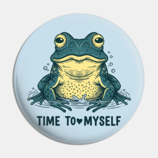 Self Love Frog Pin