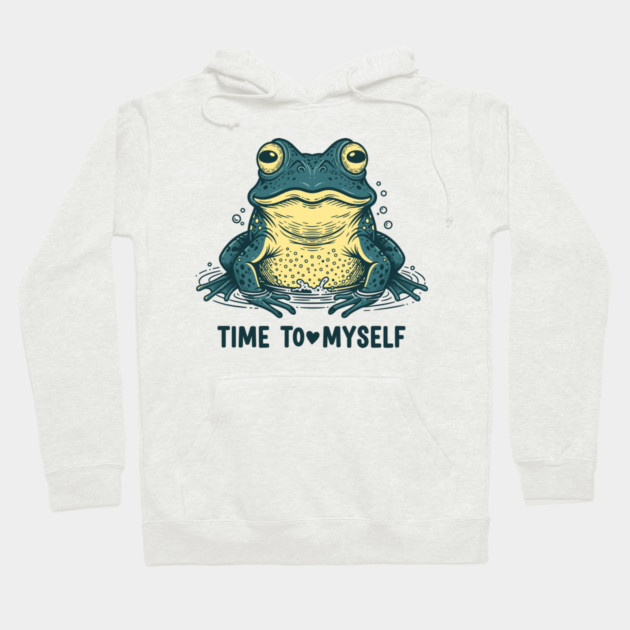 Self Love Frog Hoodie by enrynz