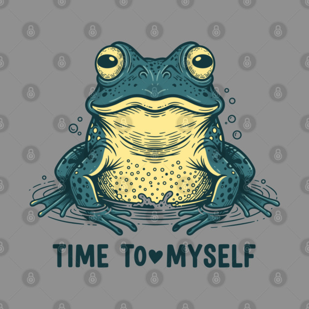 Self Love Frog by enrynz