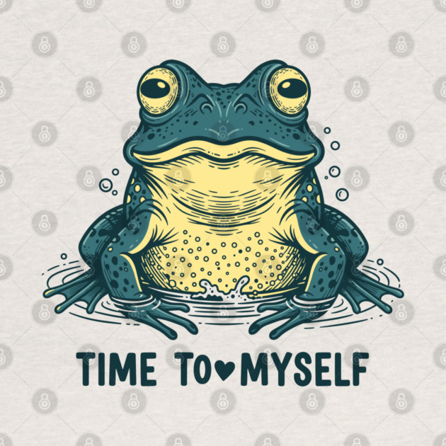 Self Love Frog by enrynz