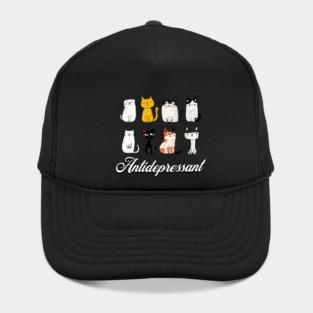 cat funny antidepressant Hat