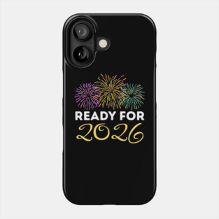 Ready for 2026 New Year Celebration with Fireworks Phone Case