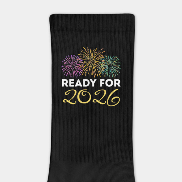 Ready for 2026 New Year Celebration with Fireworks by Creatifly Graphic Tees