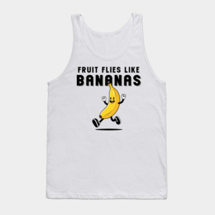 Funny Fruit Fly Banana Tank Top