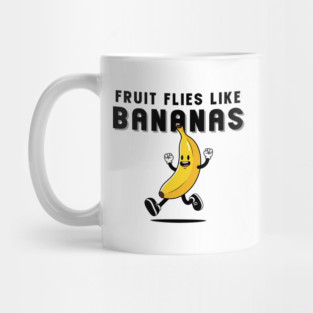 Funny Fruit Fly Banana Mug