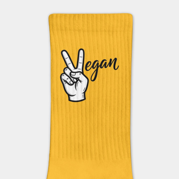 Vegan Vibes Peace Sign by enrynz