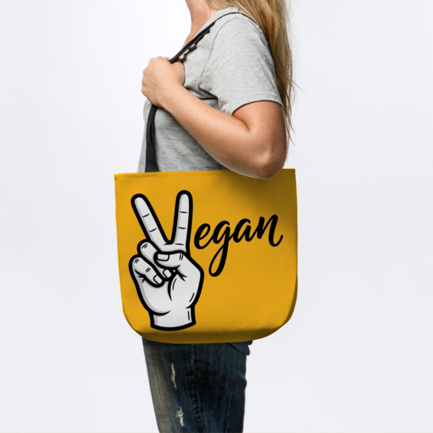 Vegan Vibes Peace Sign by enrynz