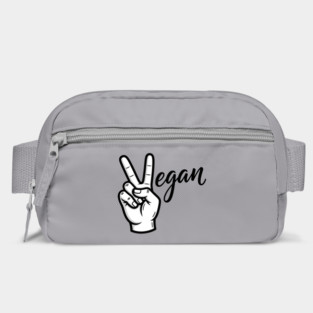 Vegan Vibes Peace Sign Bag