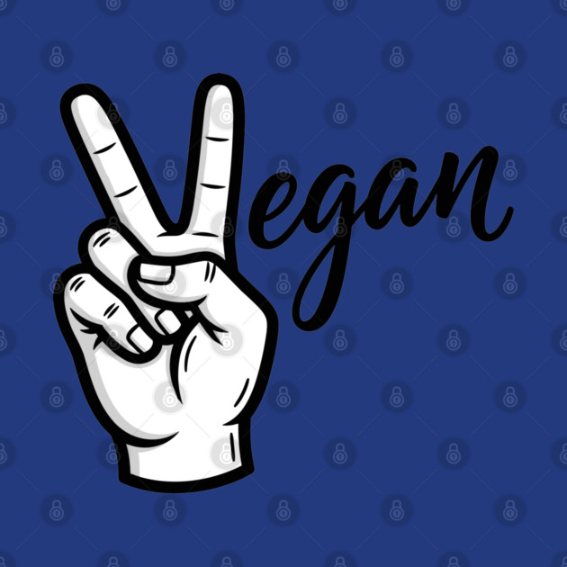 Vegan Vibes Peace Sign by enrynz
