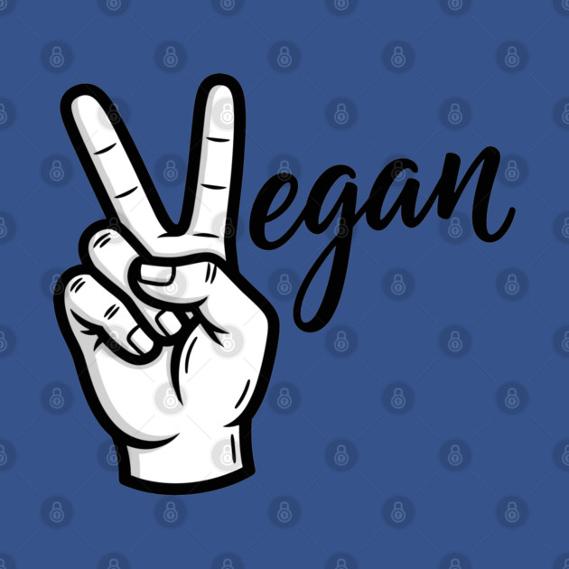 Vegan Vibes Peace Sign by enrynz