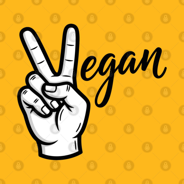 Vegan Vibes Peace Sign by enrynz