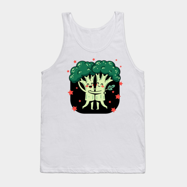 Broccoli Love Duo Tank Top by enrynz