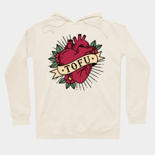 Tofu Lovers' Heart Hoodie