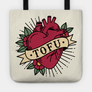 Tofu Lovers' Heart Tote