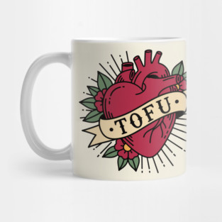 Tofu Lovers' Heart Mug