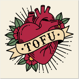 Tofu Lovers' Heart Posters and Art