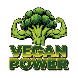 Vegan Power Broccoli Strength T-Shirt