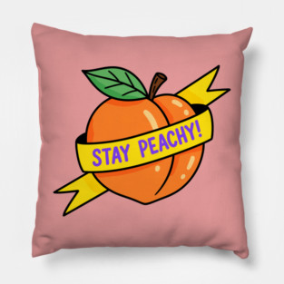 Stay Peachy Pillow