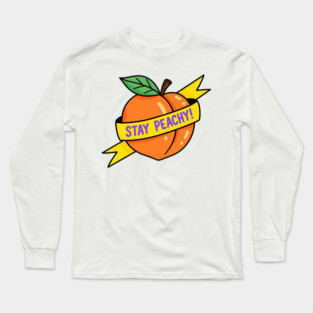 Stay Peachy Long Sleeve T-Shirt