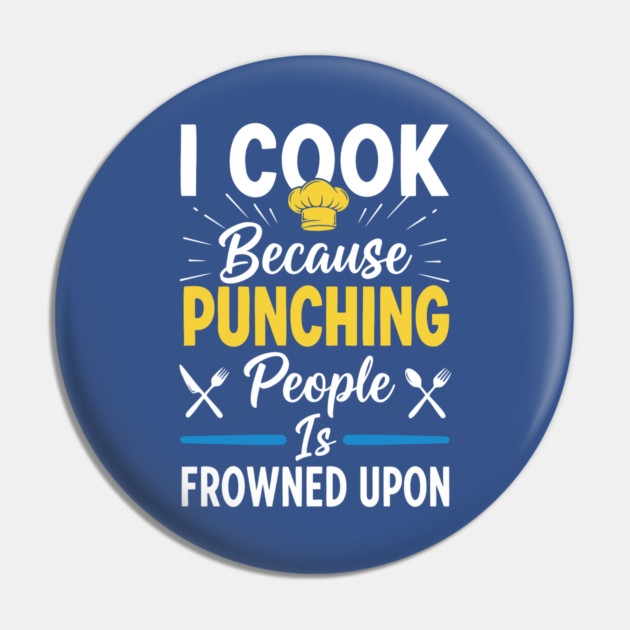 Cooking Not Punching Pin by enrynz