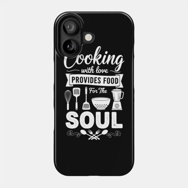 Soulful Cooking Phone Case by enrynz