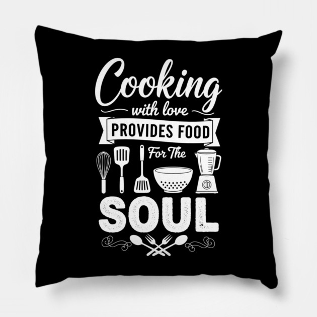 Soulful Cooking Pillow by enrynz