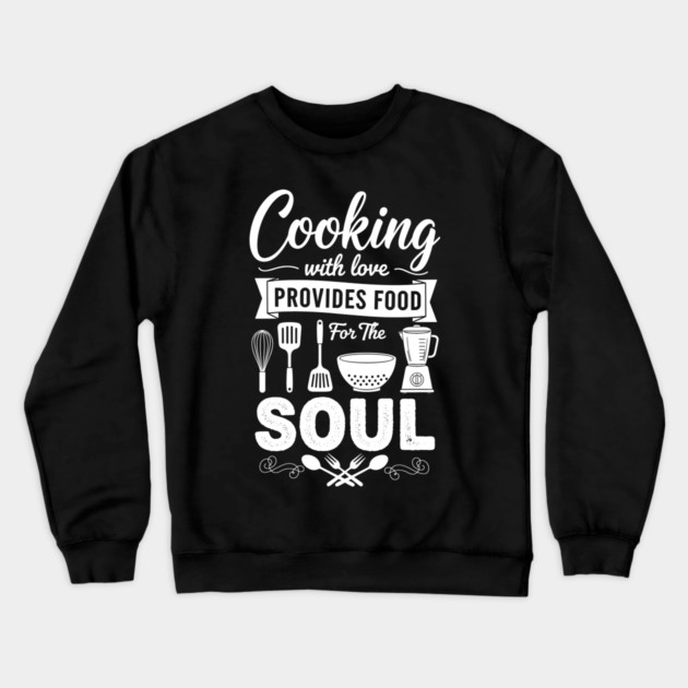 Soulful Cooking Crewneck Sweatshirt by enrynz