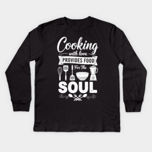 Soulful Cooking Kids Long Sleeve T-Shirt