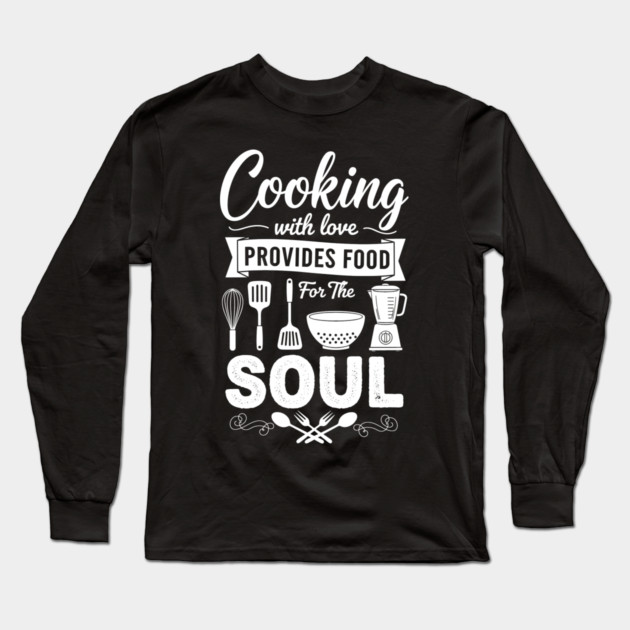 Soulful Cooking Long Sleeve T-Shirt by enrynz