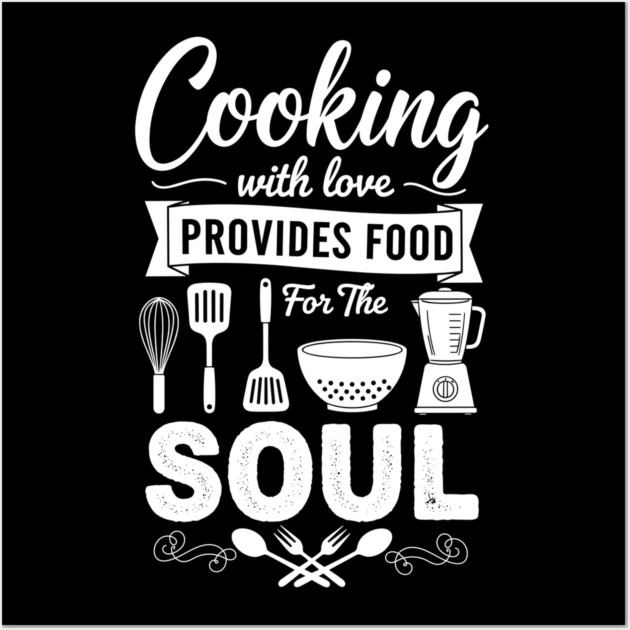 Soulful Cooking Wall Art by enrynz