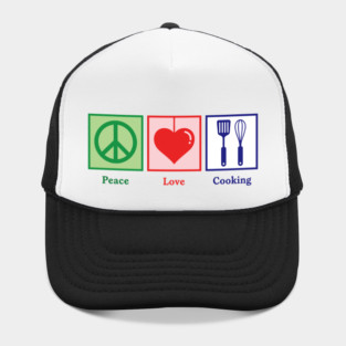 Peace, Love, Cooking Hat