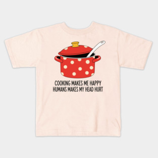 Introvert's Kitchen Humor Kids T-Shirt