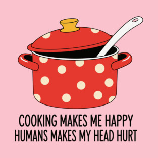 Introvert's Kitchen Humor T-Shirt