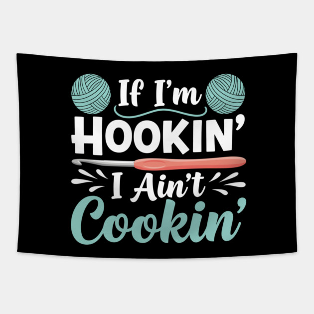 Hooked on Yarn Tapestry by enrynz