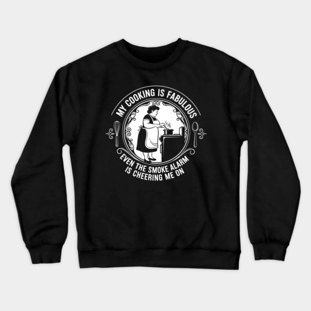 Sassy Cooking Humor Crewneck Sweatshirt by enrynz