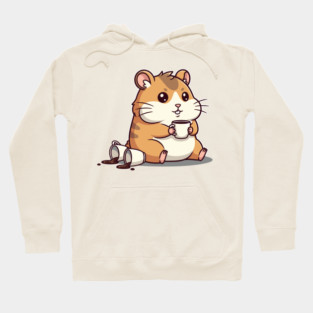Hamster's Coffee Chaos Hoodie