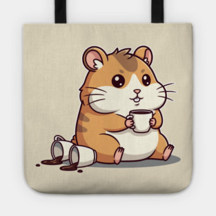 Hamster's Coffee Chaos Tote