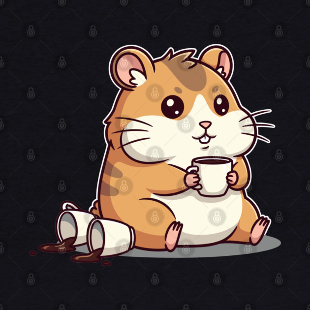 Hamster's Coffee Chaos by enrynz