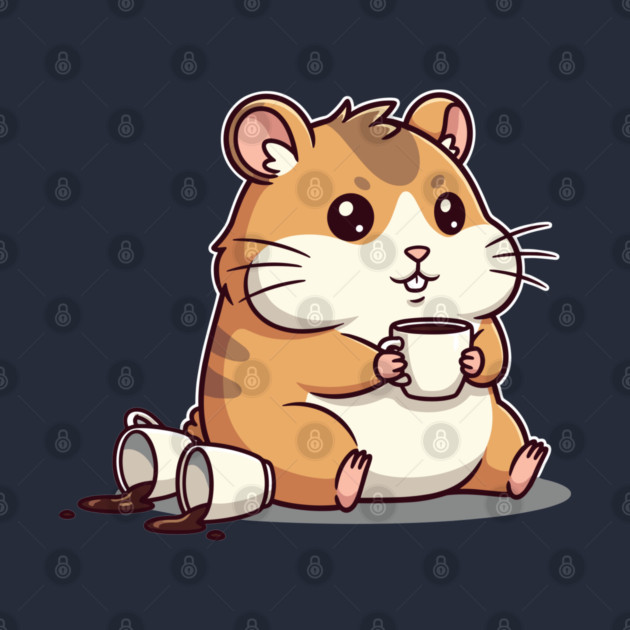 Hamster's Coffee Chaos by enrynz
