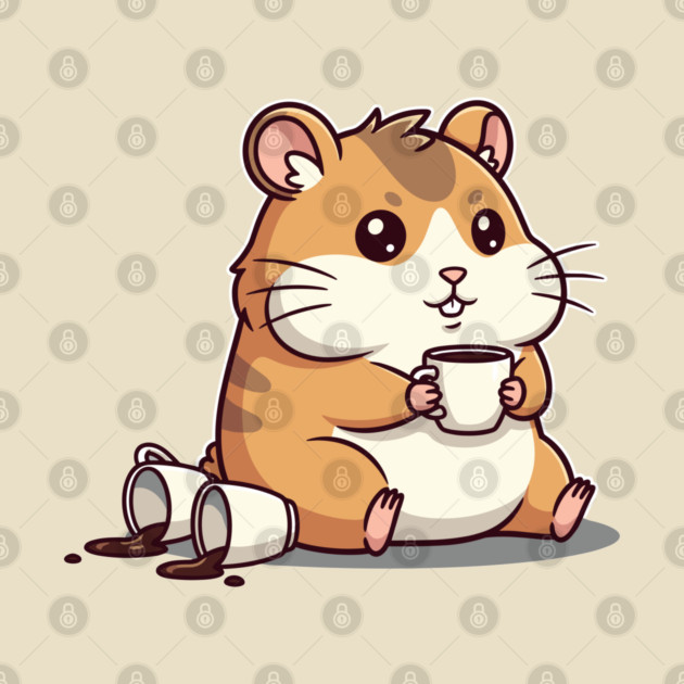 Hamster's Coffee Chaos by enrynz