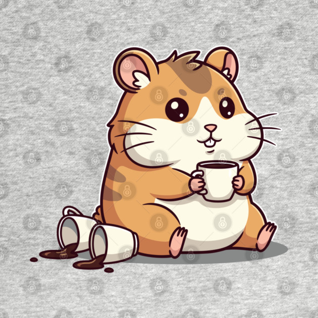 Hamster's Coffee Chaos by enrynz