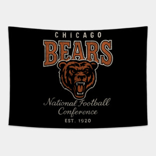 Chicago Football Retro Tapestry