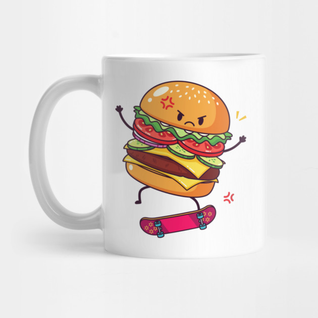 Furious Skateboard Burger by enrynz