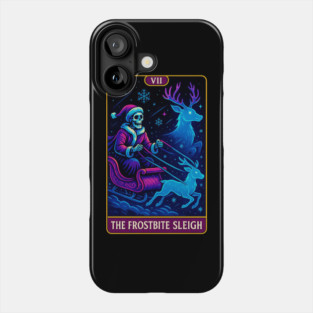 Christmas Tarot - The Frostbite Sleigh Phone Case
