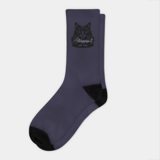 funny cat antidepressant Socks