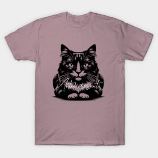 funny cat antidepressant T-Shirt