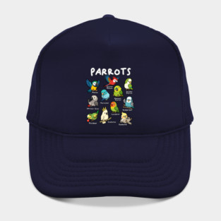 Parrots of the World Hat
