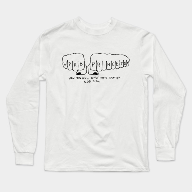 WPRB Knuckles Light Long Sleeve T-Shirt by WPRB 103.3 fm