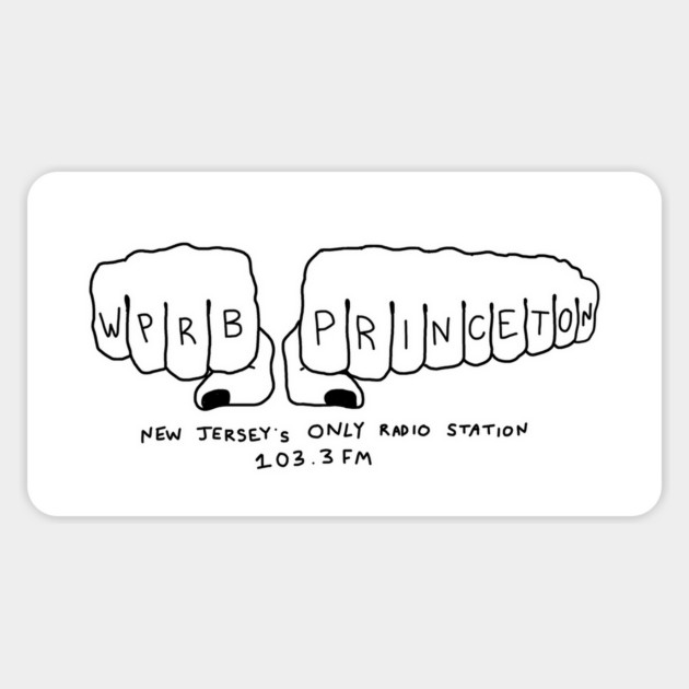 WPRB Knuckles Light Sticker by WPRB 103.3 fm