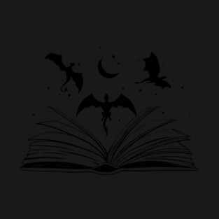 Violent Little Thing Onyx Storm Fourth Wing Dragon Rider T-Shirt